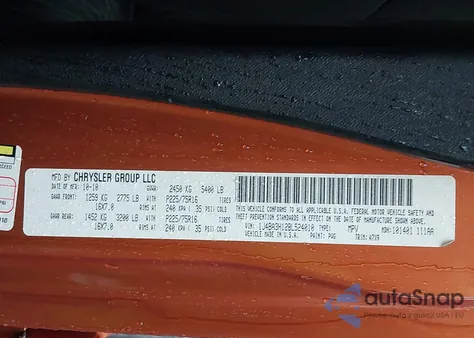 2011 Jeep Wrangler Unlimited Sport из США, поврежденный, VIN 1J4BA3H12BL524010